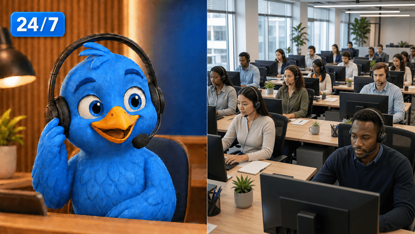 Klantenserviceteam wordt ontlast door de AI-telefonist