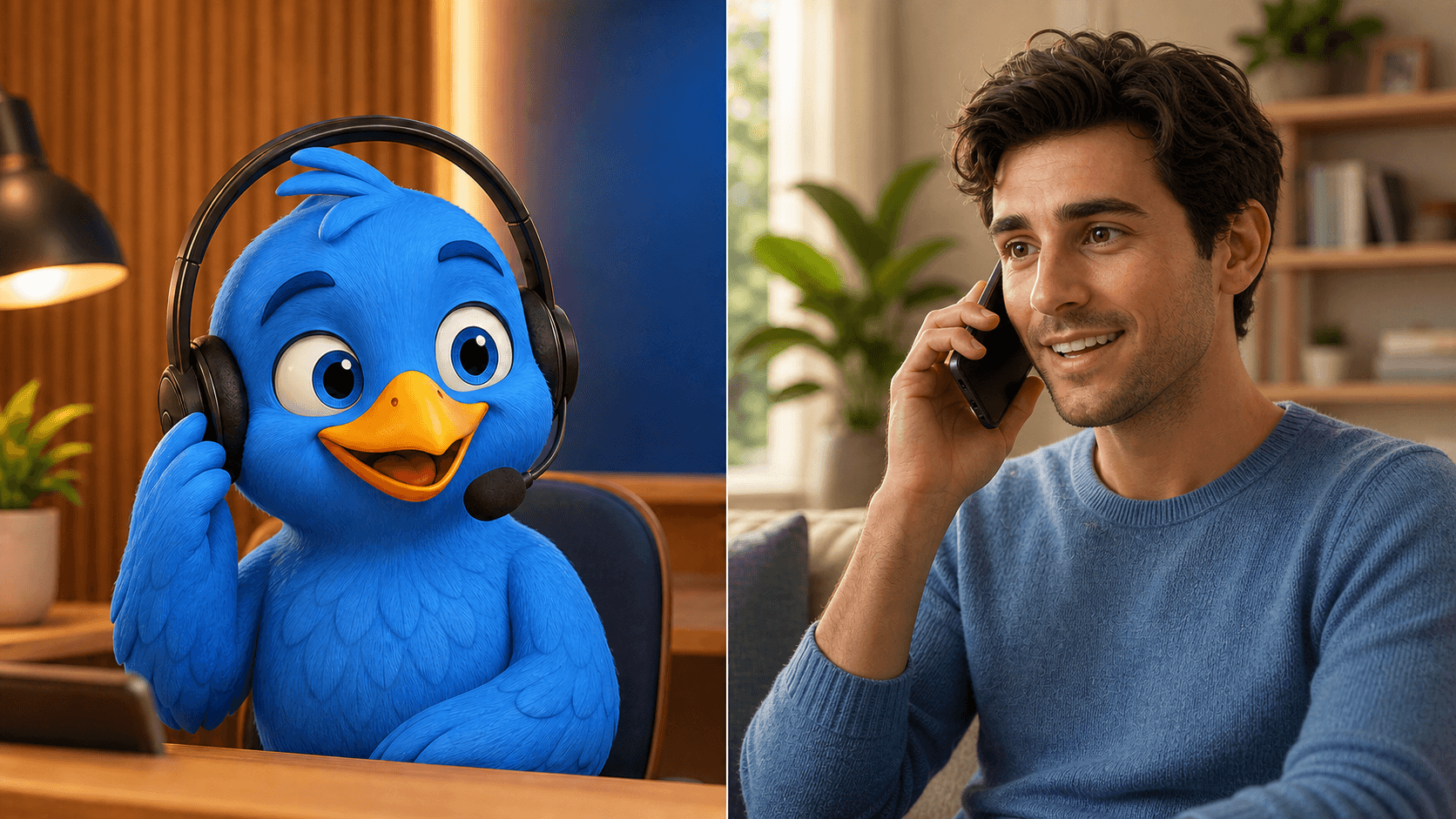 Antwoordservice die inkomende telefoongesprekken aanneemt voor een mkb-bedrijf