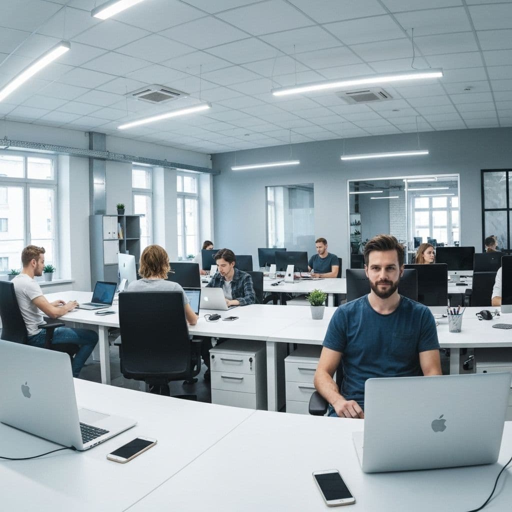 TechStart Solutions office